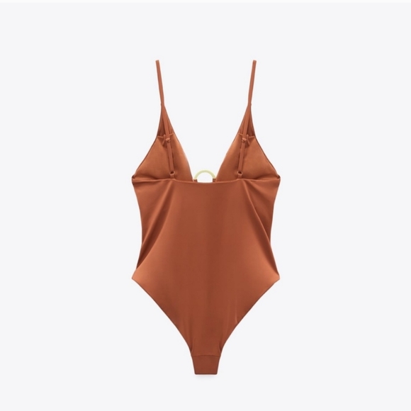 ZARA GEOMETRIC PIECE SWIMSUIT SIZE S - Picture 3 of 6